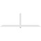 Ekena Millwork Eugene Architectural Grade PVC Gable Bracket, 108"W x 36"H x 4"D x 4"F, 8/12 Pitch GBP108X36X0404EUG00 - alternate 5